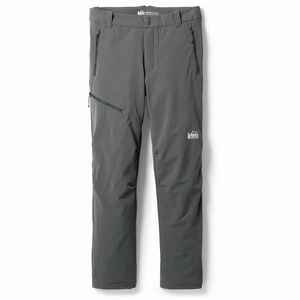 REI Activator Pants 42x32 Men's Asphalt Grey Soft-Shell Outdoor Hiking Pants